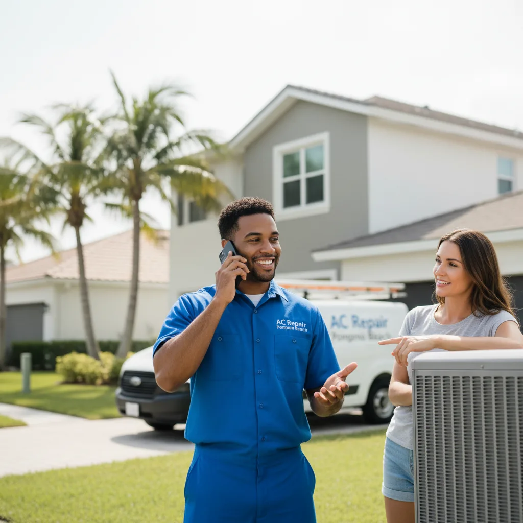 AC Repair Pompano Beach customer support in Haverstraw